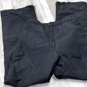 Slalom black ski pants size medium